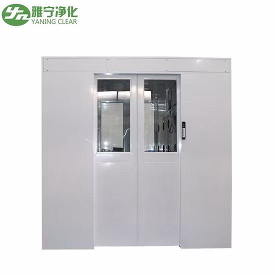 Yaning GMP Automatic Sliding Door Air Shower for Cleanroom