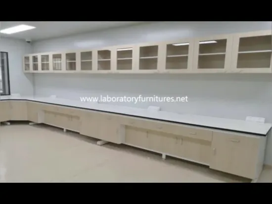 Acid and Alkali Resistance Medical Lab Central Bench Furniture (JH-WF118)